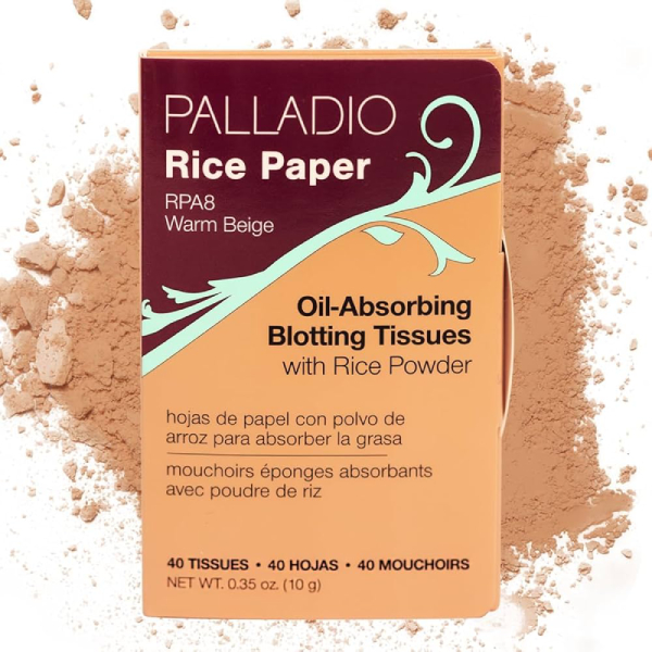 PALLADIO RICE PAPER FACIAL TISSUES FOR OILY SKIN 10G