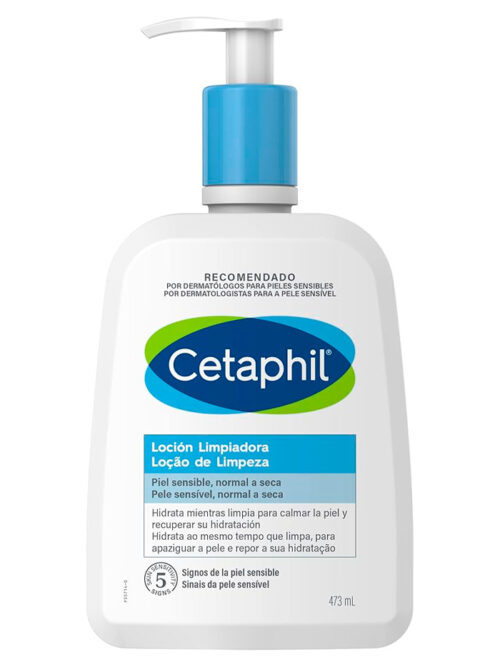 CETAPHIL LOCIÓN LIMPIADORA PIEL SENSIBLE 473 ML