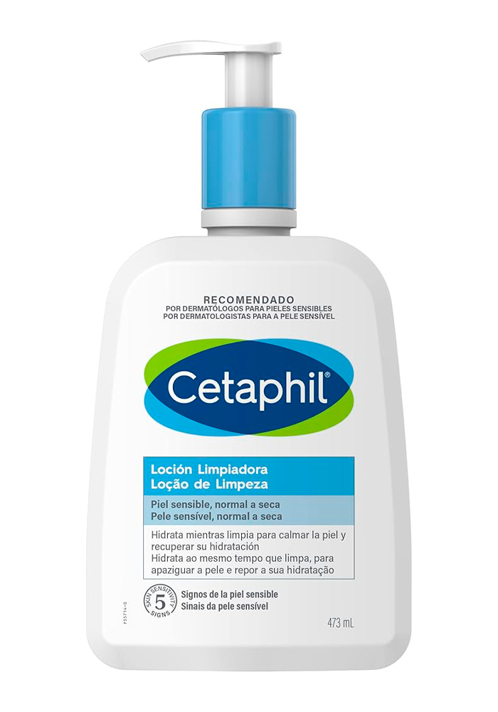 CETAPHIL LOCIÓN LIMPIADORA PIEL SENSIBLE 473 ML