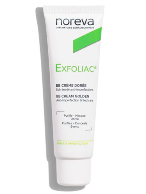 NOREVA EXFOLIAC CREMA BB TINTADO DORADO 30ML