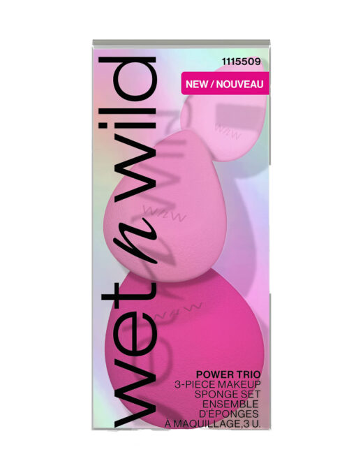 WET N WILD JUEGO DE ESPONJAS DE MAQUILLAJE POWER TRIO