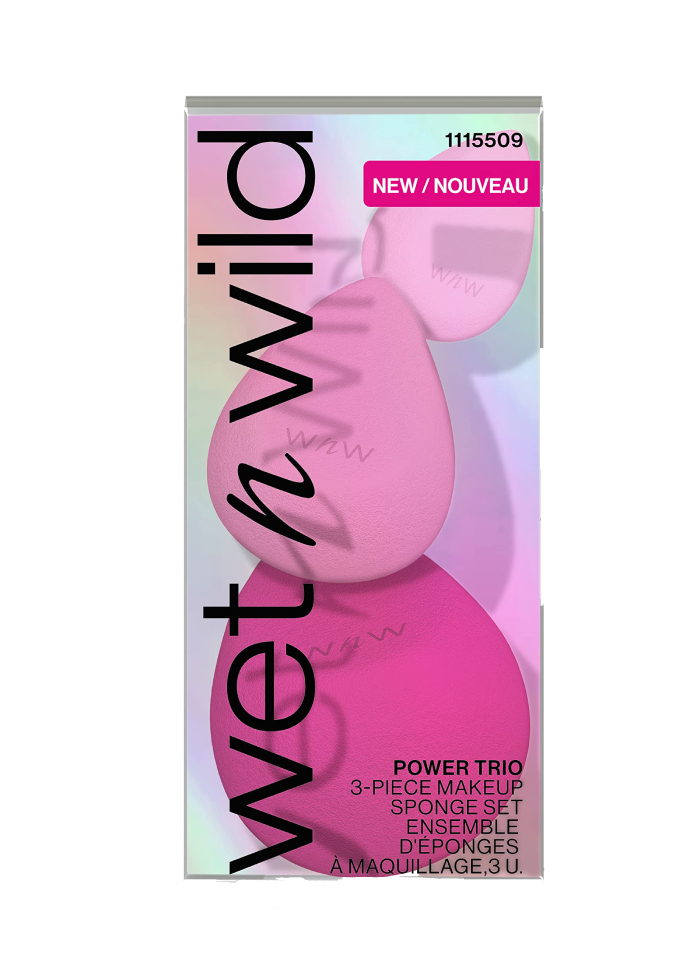 WET N WILD JUEGO DE ESPONJAS DE MAQUILLAJE POWER TRIO