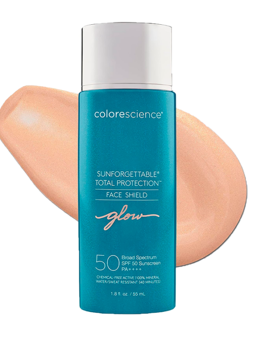COLORESCIENCE TOTAL PROTECTION FACE SHIELD SPF50 GLOW 55ML