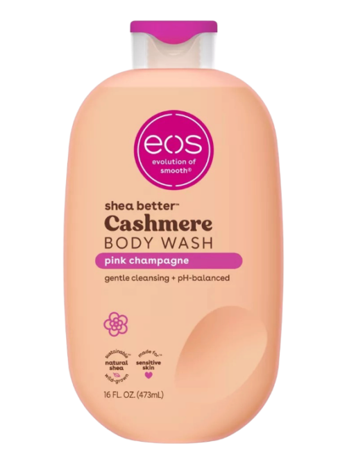 EOS SHEA BETTER CASHMERE BODY WASH - PINK CHAMPAGNE 473ML