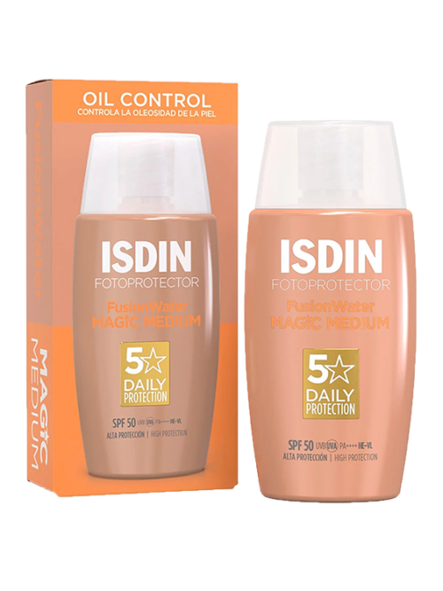 ISDIN FOTOPROTECTOR FUSION WATER COLOR MEDIUM SPF 50+ 50ML