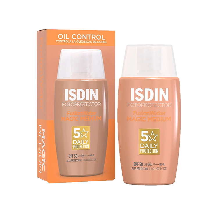 ISDIN FOTOPROTECTOR FUSION WATER COLOR MEDIUM SPF 50+ 50ML