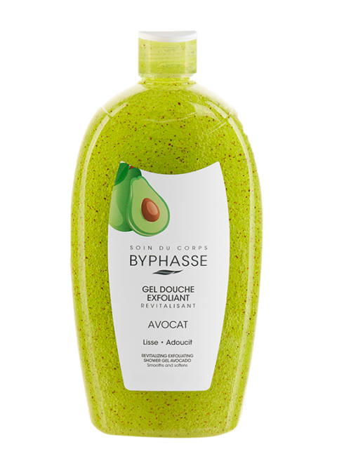 BYPHASSE GEL DE DUCHA EXFOLIANTE AGUACATE 750ML