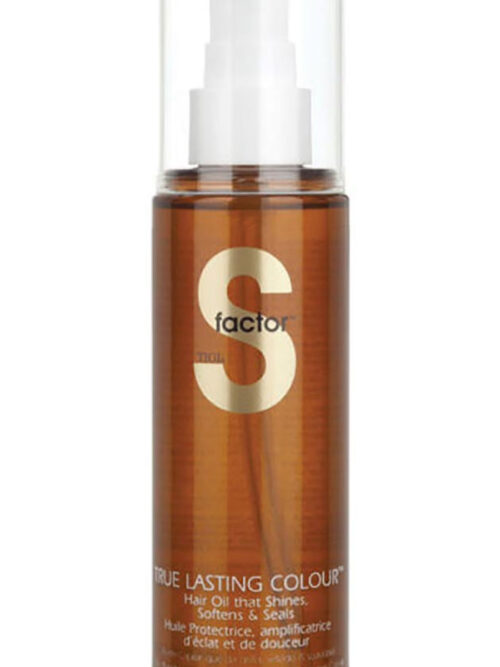 TIGI S FACTOR TRUE LASTIN COLOUR HAIR OIL 100ML