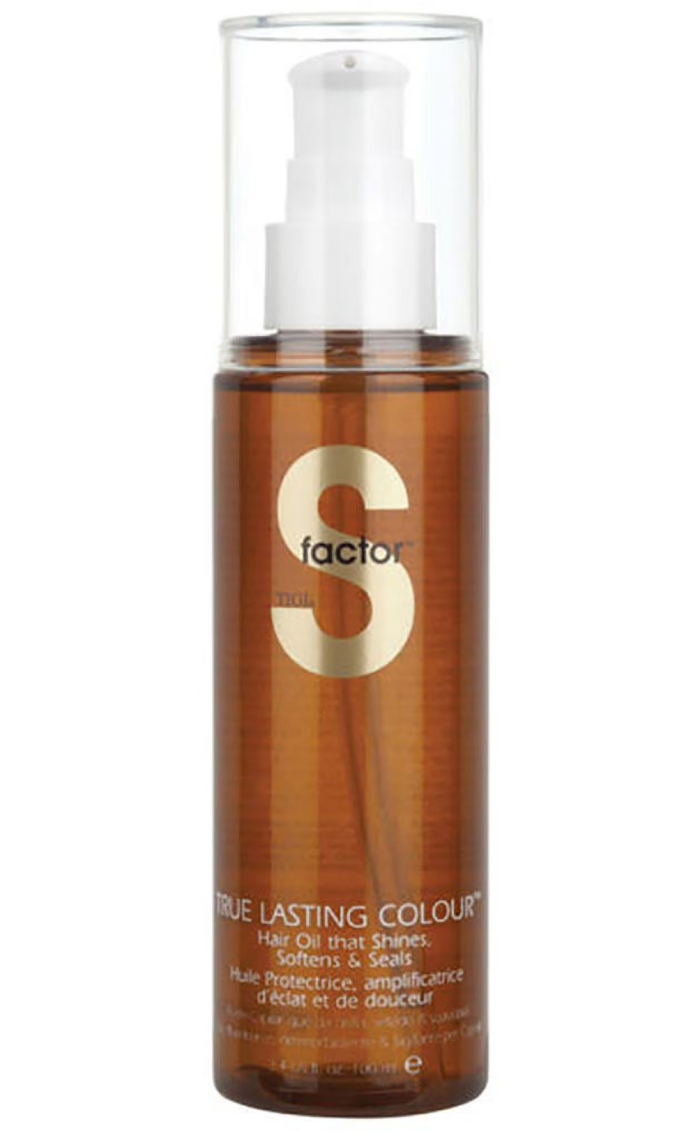 TIGI S FACTOR TRUE LASTIN COLOUR HAIR OIL 100ML
