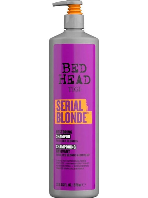 TIGI HEAD SERIAL BLONDE PURPLE TONING SHAMPOO 970ML