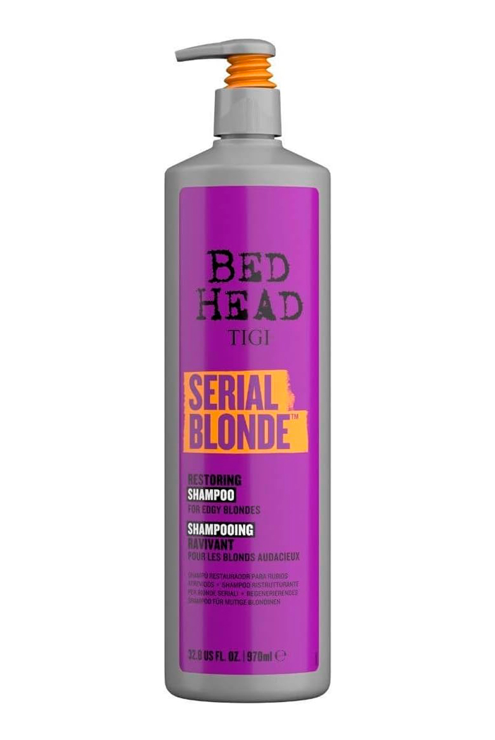 TIGI HEAD SERIAL BLONDE PURPLE TONING SHAMPOO 970ML