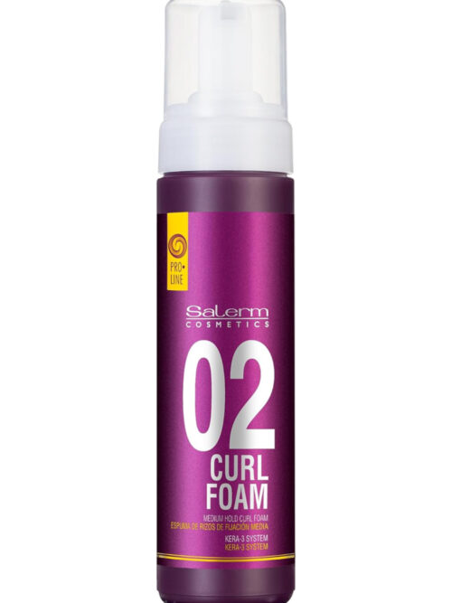 SALERM PRO LINE 02 CURL FOAM MEDIUM HOLD 200ML
