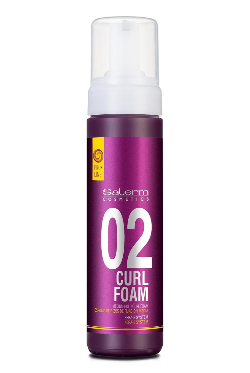 SALERM PRO LINE 02 CURL FOAM MEDIUM HOLD 200ML
