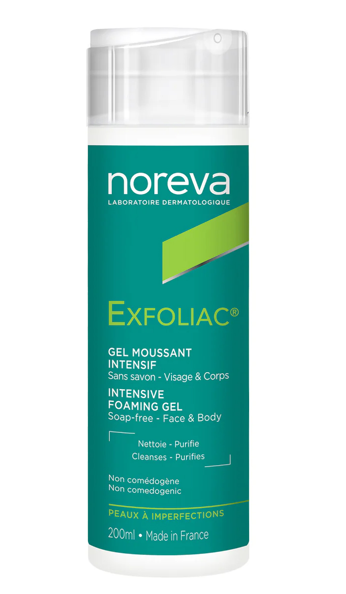 NOREVA EXFOLIAC GEL MOUSSANT ANTI-IMPERFECCIONES 200ML