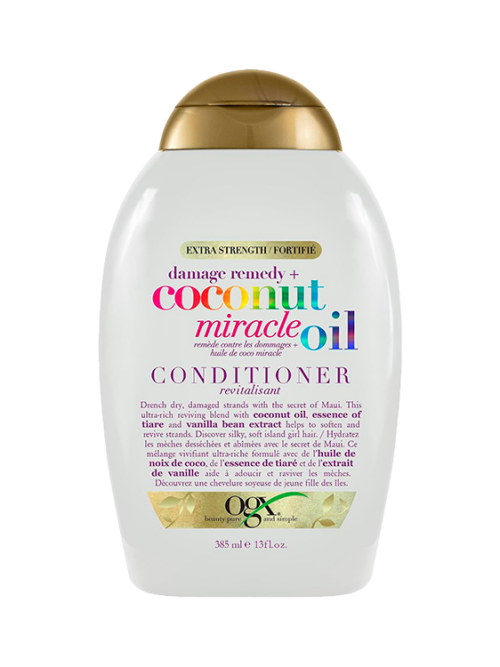 OGX EXTRA STRENGTH ACONDICIONADOR COCONUT MIRACLE OIL 385ML
