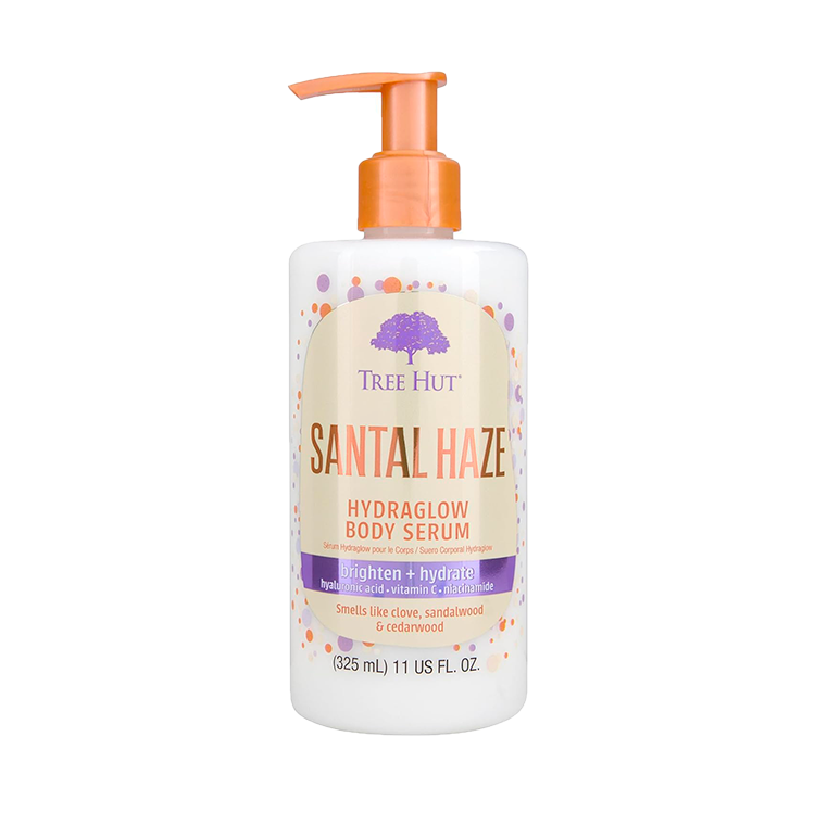 TREE HUT SANTAL HAZE HYDRAGLOW HYDRAGLOW BODY SERUM 325ML