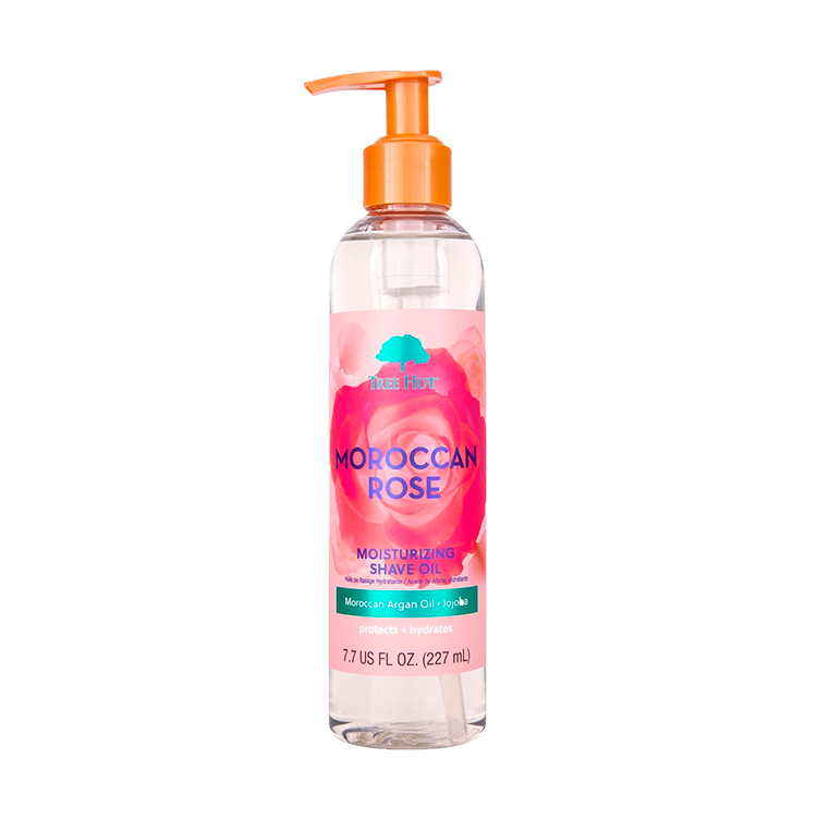 TREE HUT MOROCCAN ROSE MOISTURIZING SHAVE OIL 227ML