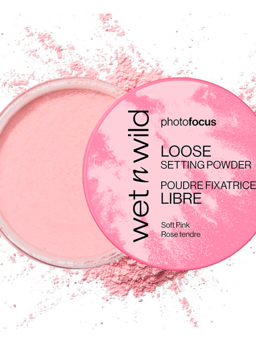 WET N WILD PHOTO FOCUS LOOSE SETTING POWDER SOFT PINK