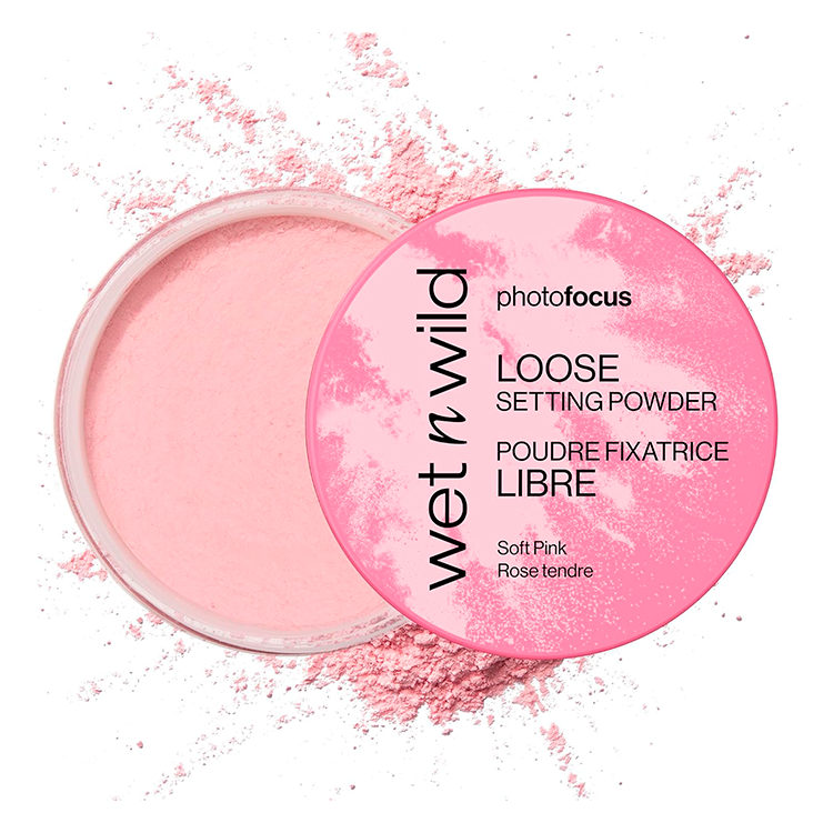 WET N WILD PHOTO FOCUS LOOSE SETTING POWDER SOFT PINK