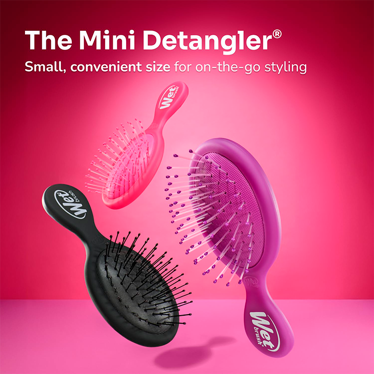 WET BRUSH MINI DETANGLER HAIR BRUSH