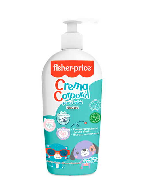 FISHER PRICE NEUTRO CREMA BEBÉ CORPORAL 250ML