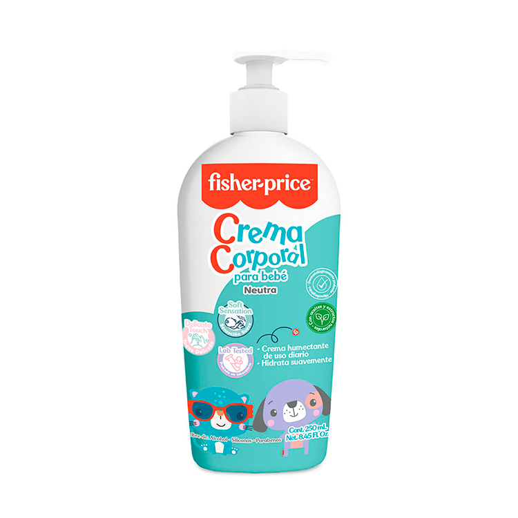 FISHER PRICE NEUTRO CREMA BEBÉ CORPORAL 250ML