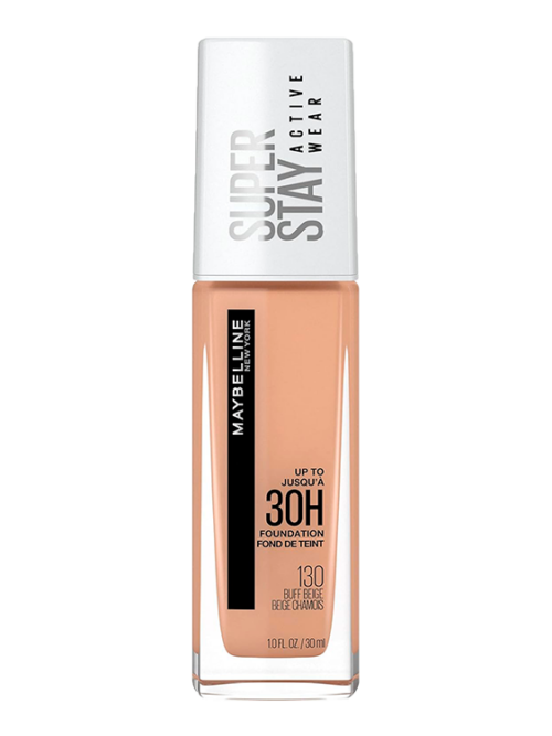 MAYBELLINE SUPER STAY FULL COVERAGE LIQUID FOUNDATION- 130 BUFF BEIGE
