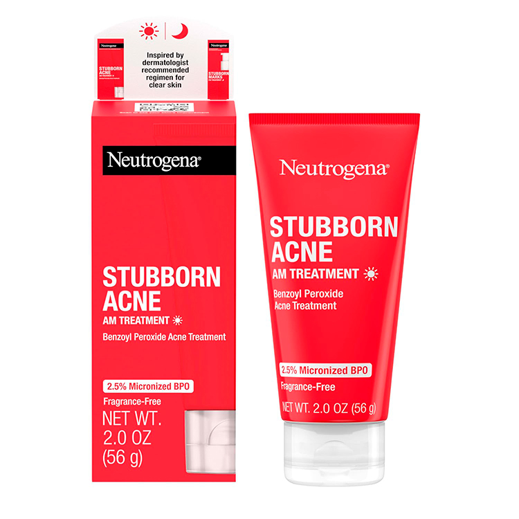 NEUTROGENA STUBBORN ACNE AM FACE TREATMENT 56G