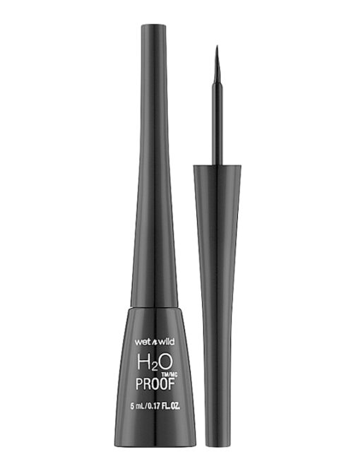 WET N WILD H2O PROOF FELT TIP LIQUID EYELINER, BLACK 5ML