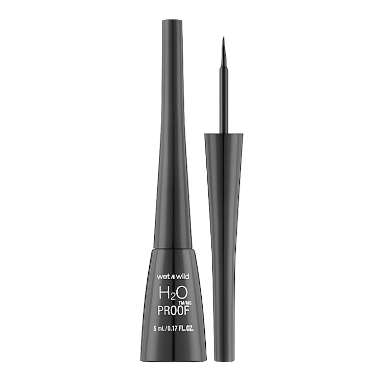 WET N WILD H2O PROOF FELT TIP LIQUID EYELINER, BLACK 5ML