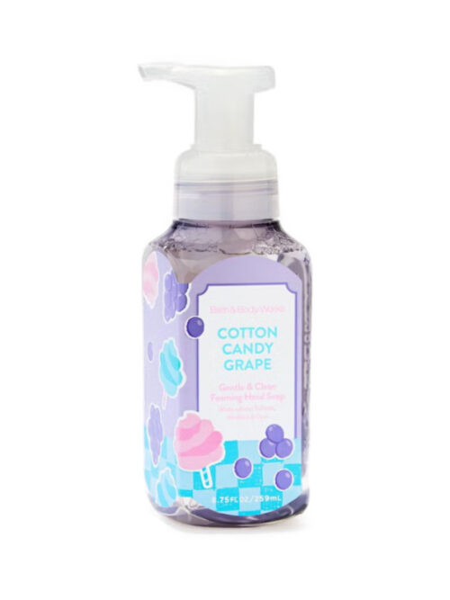 BATH & BODY WORKS COTTON CANDY GRAPE GENTLE FOAMING HAND SOAP 259ML
