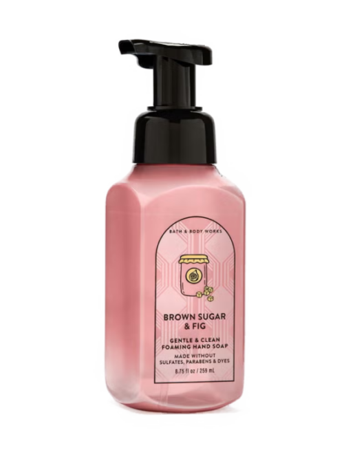 BATH & BODY WORKS BEOWN SUGAR & FIG GENTLE FOAMING HAND SOAPS 236ML
