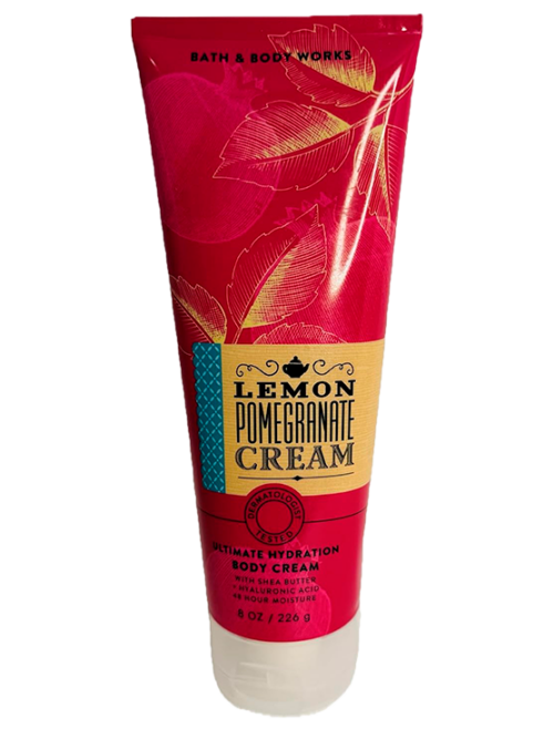 BATH & BODY WORKS LEMON POMEGRANATE BODY CREAM 226G