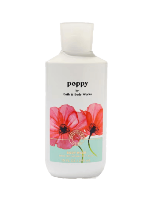 BATH & BODY WORKS POPPY BODY WASH 295ML