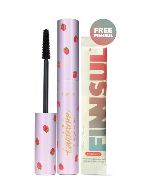 TARTE X FINNSUL FLUTTER & FOCUS TUBING MASCARA SET- STRAWBERRY