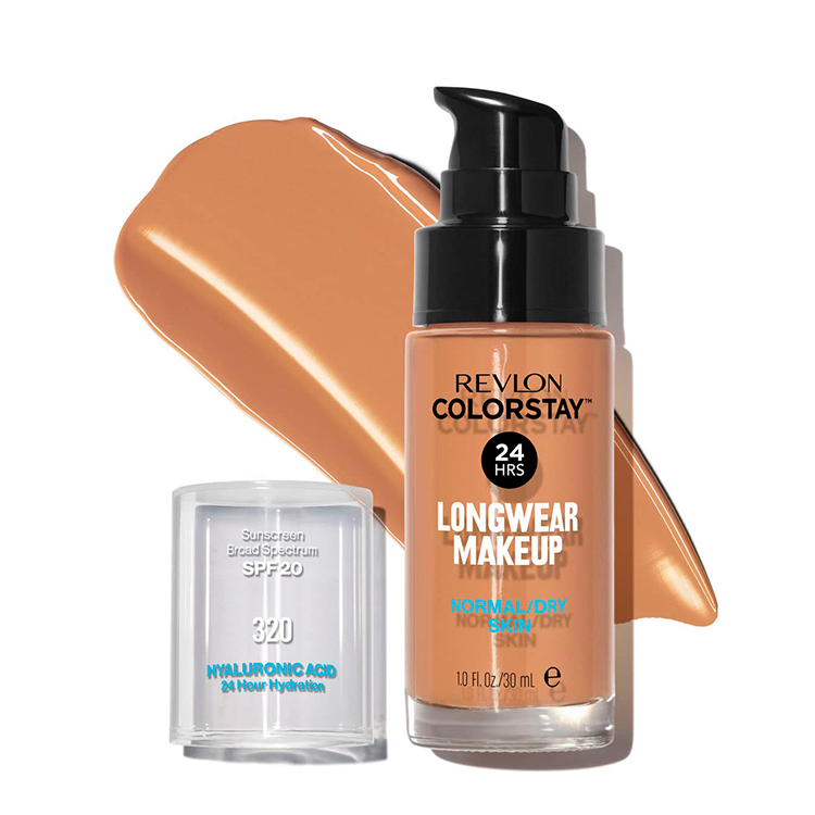 REVLON COLORSTAY SPF 20 MAKEUP FOUNDATION FOR NORMAL/DRY SKIN, TRUE BEIGE