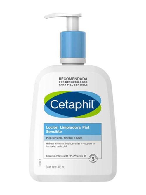 CETAPHIL LOCION LIMPIADORA PARA PIEL SENSIBLE 473ML