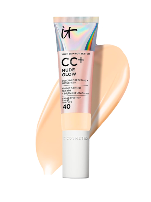 IT COSMETICS CC+ CREAM NUDE GLOW FOUNDATION WITH SPF 40