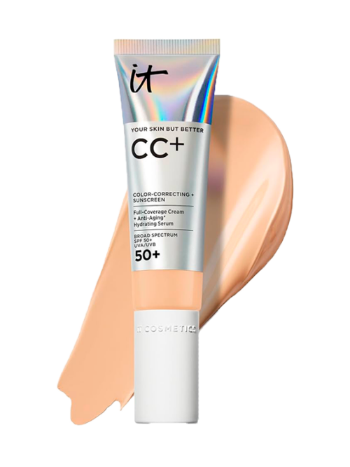 IT COSMETICS CC+ CREAM - NATURAL FULL COVERAGE FOUNDATION WITH SPF 50+