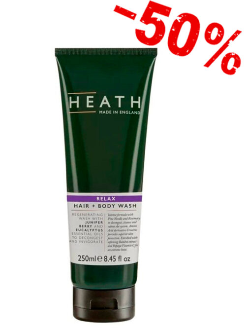 HEATH RELAX HAIR & BODY WASH 250ML