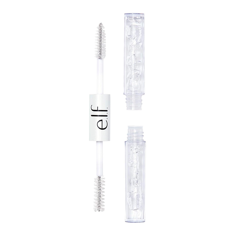 ELF CLEAR BROW & LASH MASCARA, DUAL-SIDED BRUSHABLE CLEAR
