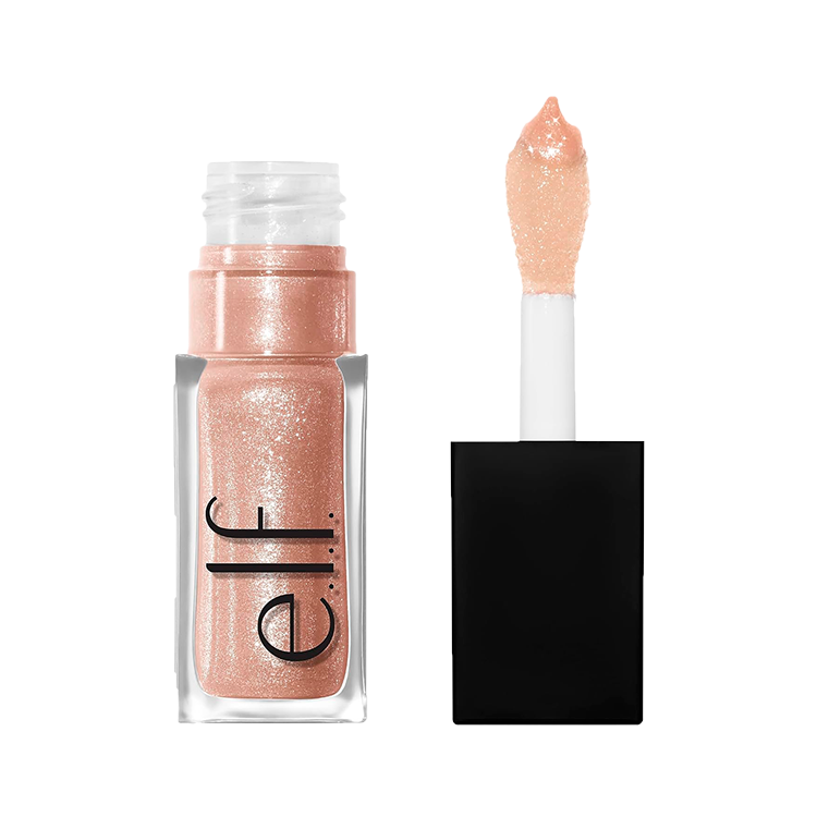 ELF GLOW REVIVER LIP OIL, CRYSTAL BALLER