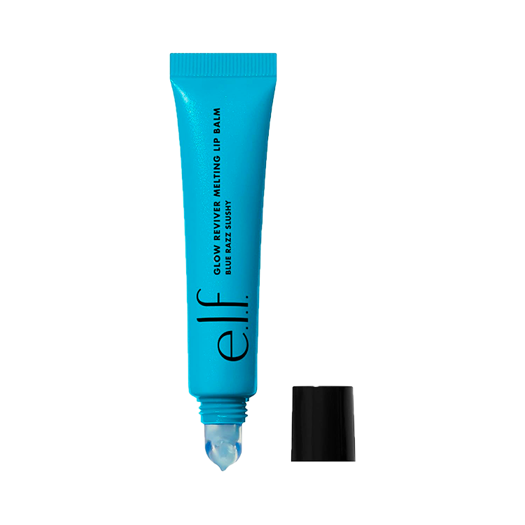 ELF GLOW REVIVER MELTING LIP BALM, BLUE RASPBERRY