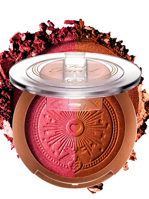 TOO FACED SUN BUNNY BLUSHING BRONZER DUAL-SHADE SHEER