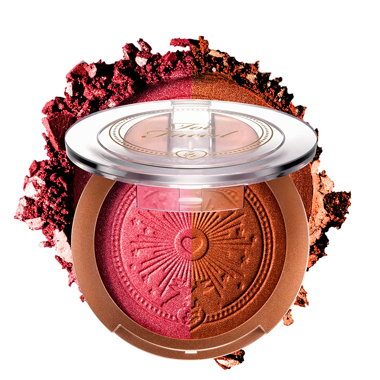 TOO FACED SUN BUNNY BLUSHING BRONZER DUAL-SHADE SHEER