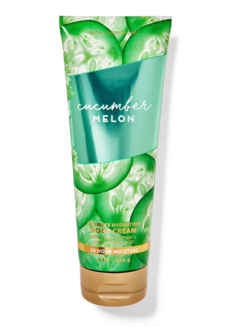 BATH & BODY WORKS CUCUMBER MELON ULTIMATE HYDRATION BODY CREAM 226G