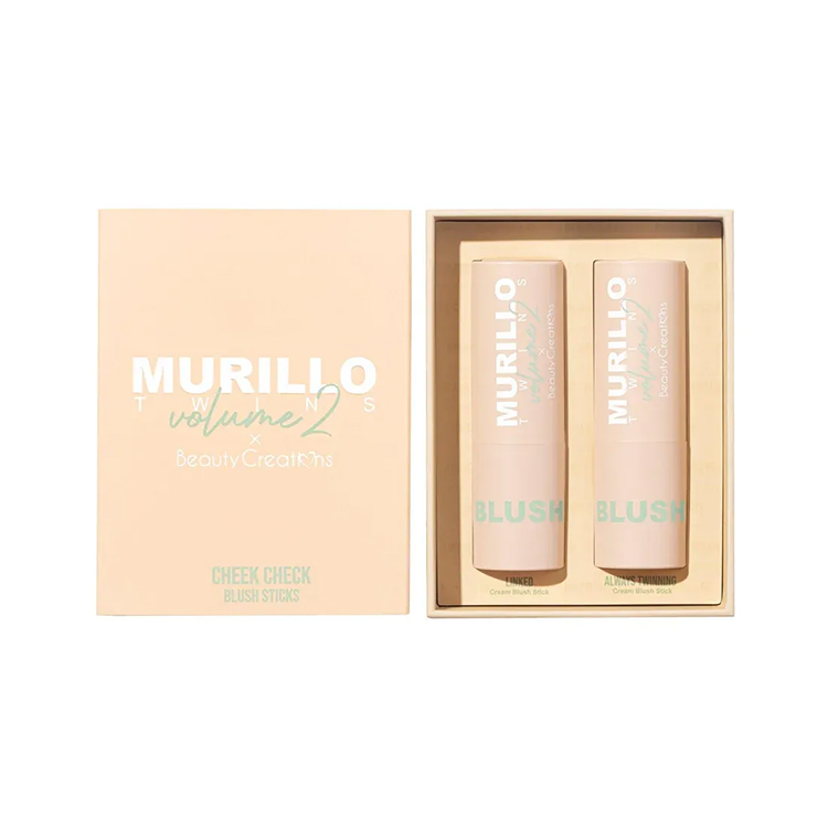 BEAUTY CREATIONS X MURRILLO TWINS VOL.2 BLUSH STICK SET CHEEK CHECK