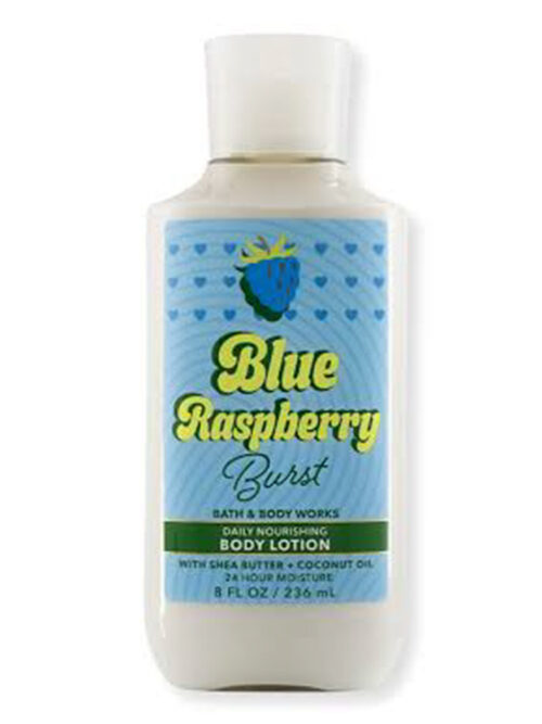 BATH & BODY WORKS BODY LOTION BLUE RASPERRY BRUST