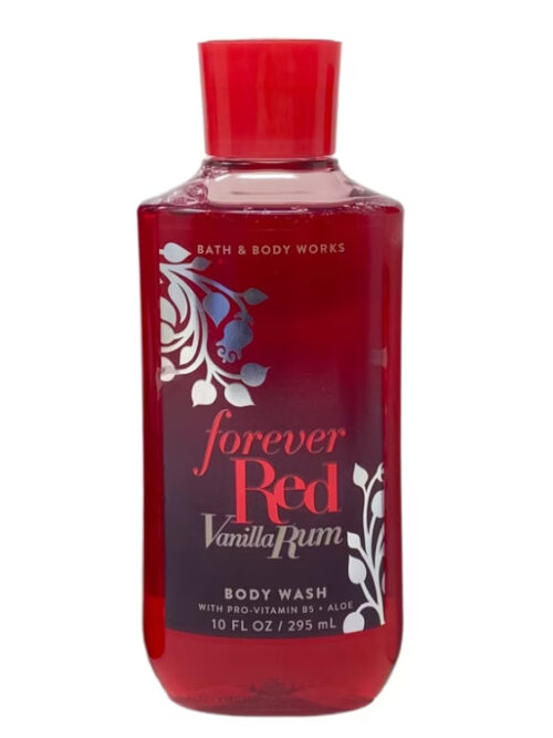 BATH & BODY WORKS FOREVER RED VANILLA RUM VITAMIN BODY WASH GEL