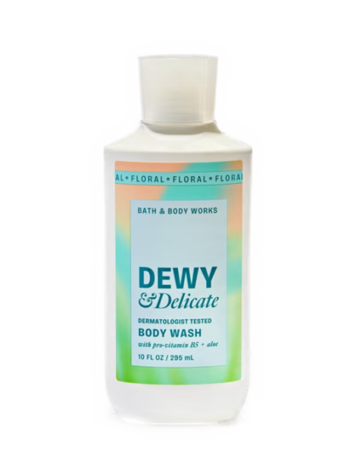 BATH & BODY WORKS DEWY & DELICATE BODY WASH 295ML